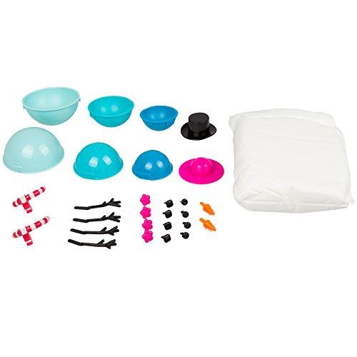 Floof Modeling Clay - Reuseable Indoor Snow - Snowball Maker with 7 Pieces.