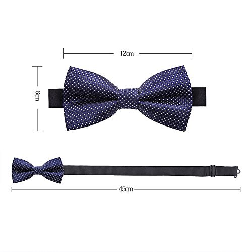 AUSKY Pack Of Elegant Adjustable Pre-tied Bow Ties | TSG