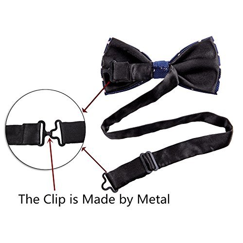 AUSKY Pack Of Elegant Adjustable Pre-tied Bow Ties | TSG