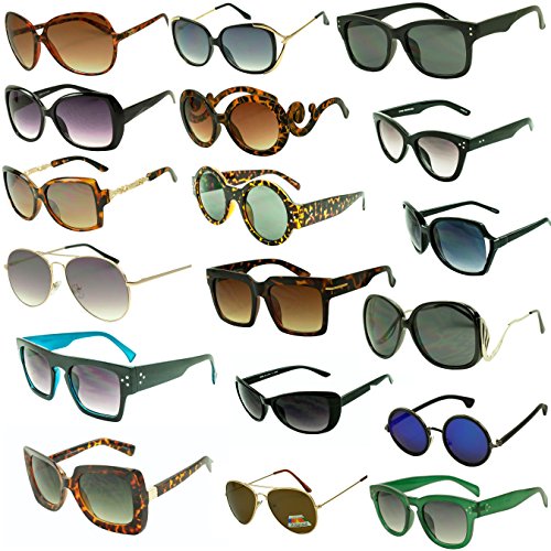 Sunglassup Assorted Retro Sunglasses: Pack of 12 | ThatSweetGift
