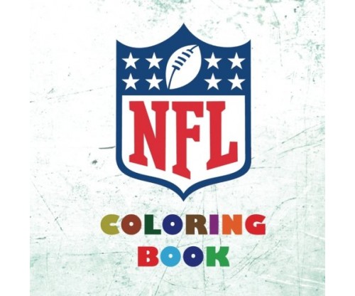 NFL Coloring Book (2017-2018): All 32 NFL American Football Team Logos