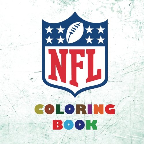 Nfl Coloring Book 2017 2018 All 32 Nfl American Football Team Logos