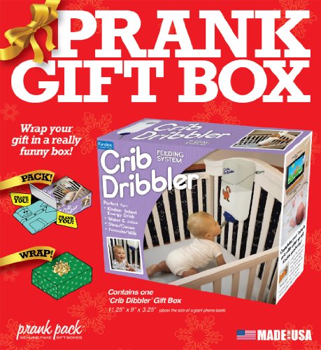 Prank Pack Crib Dribbler Standard Size Prank Gift Box
