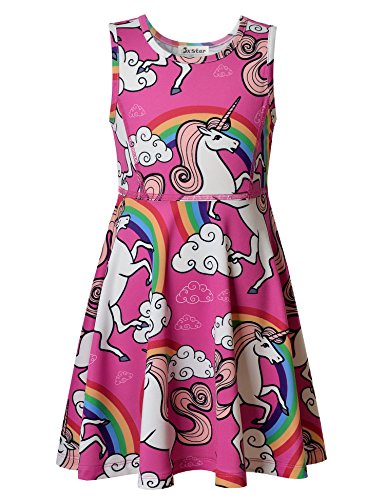 Girls Unicorn Dress 