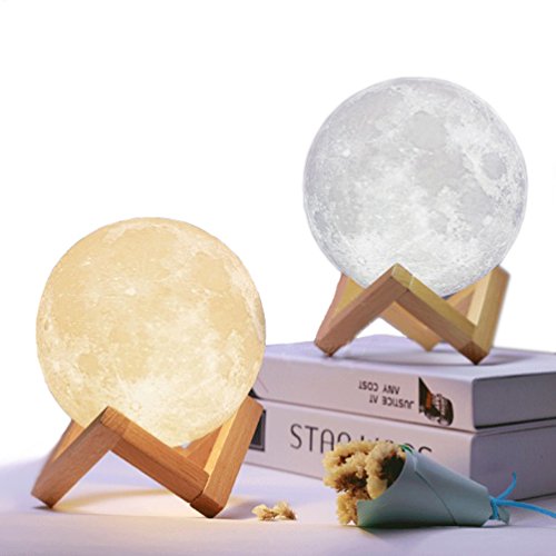 Mydethun Moon Lamp Moon Light Night - 3D Printed | ThatSweetGift