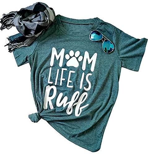 Dog Lover Unisex Shirt Dog Mom Mama Shirt. Life is Better with a Dog Shirt