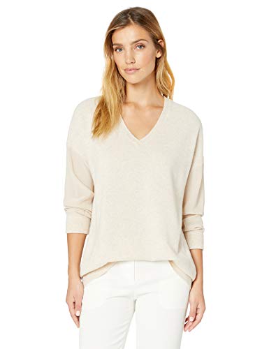 Magaschoni Women's Silk Long Sleeve V Neck Sweater | ThatSweetGift