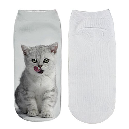 Zmart Funny 3D Print Socks for Men Novelty Socks for Women Funny Animal Paw Scoks Dollar Socks Cat Socks 