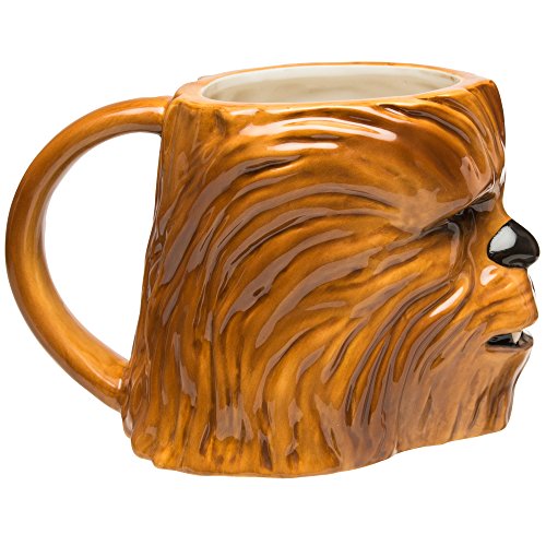OFFICIAL STAR WARS CHEWBACCA CHARACTER RETRO COFFEE MUG CUP NEW AND GIFT BOXED 