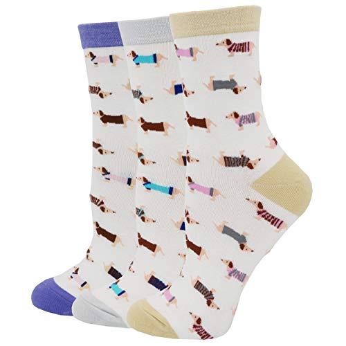 Pomlia Women's Haute Dachshund Socks | ThatSweetGift