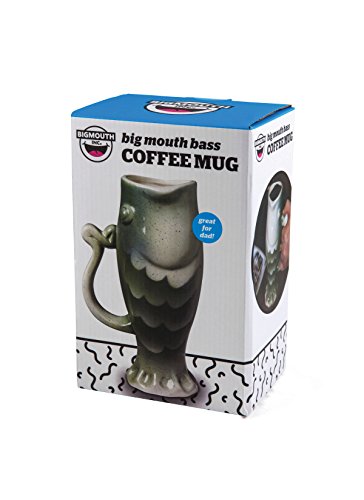 Giant Big Mouth Bass Mug - Fish Coffee Cup