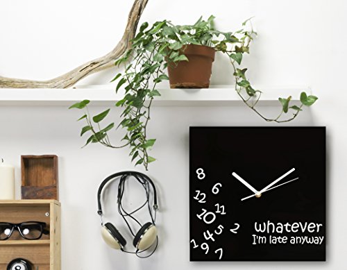 Details about   Decodyne Whatever I'm Late Wall Clock 