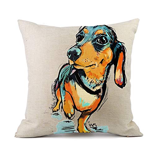 PILLOWS GIFTS FOR DOG LOVERS DACHSHUND SHAPED THROW PILLOW 