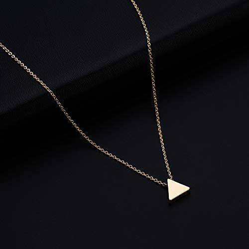 IEFLIFE Graduation Tiny Triangle Charm Necklace | ThatSweetGift