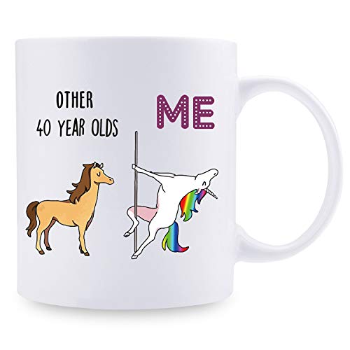 Other 40 Year Olds /& me Unicorn Funny Coffee Mug Vibrant And Powerful