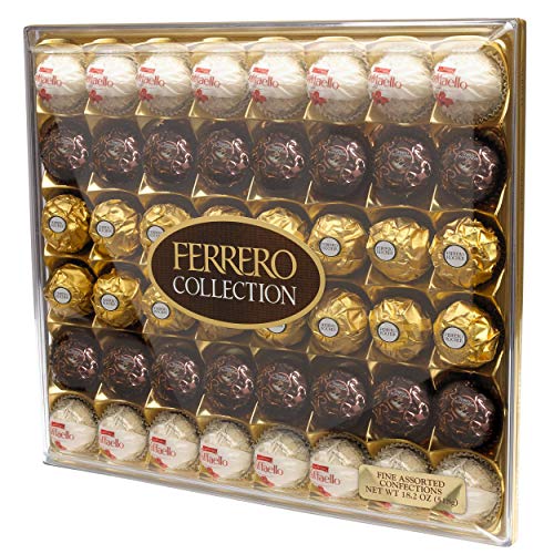 Ferrero Rondnoir Dark Chocolate Rocher, 3 Piece Sleeves (Pack of