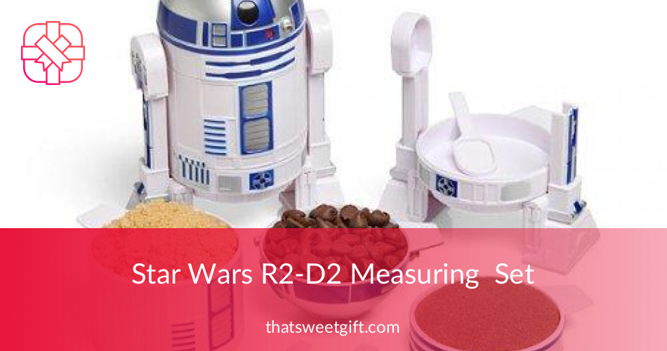 Star Wars R2D2 Measuring Cup Set by ThinkGeek ThatSweetGift