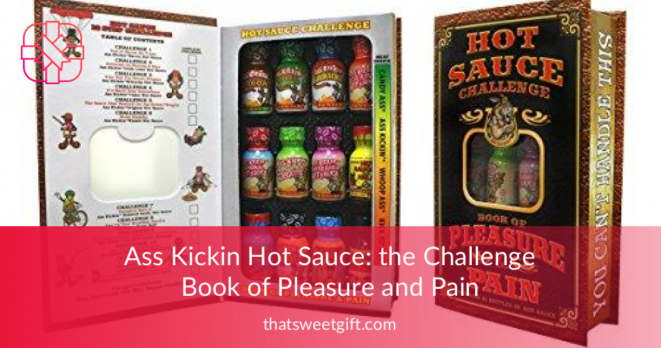 Ass Kickin Hot Sauce Challenge Book of Pleasure & Pain Thatsweetgift