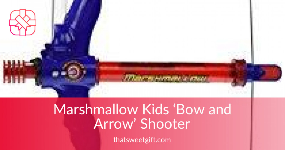Marshmallow Kids 'Bow and Arrow' Shooter ThatSweetGift