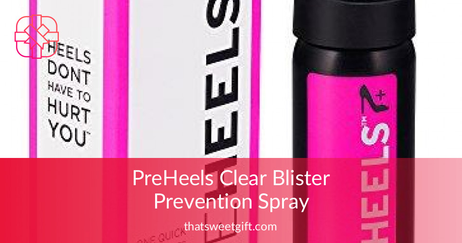 PreHeels Clear Blister Prevention Spray ThatSweetGift