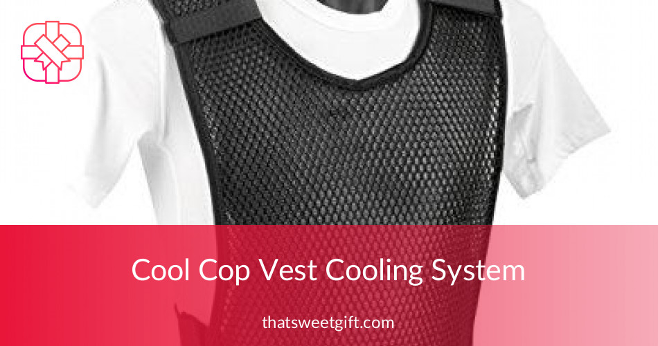 Cool Cop Vest with Cooling System: Snug Fit | ThatSweetGift