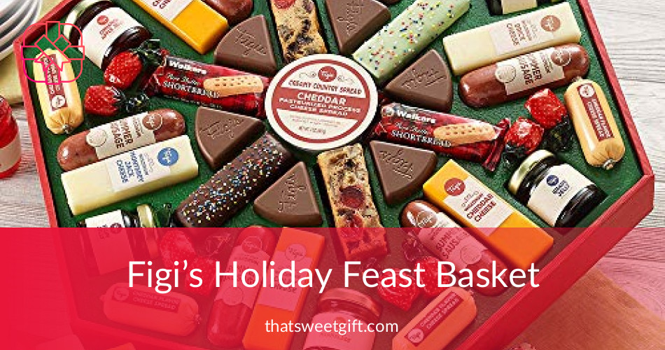 Figi's Holiday Feast Assorted Food Basket ThatSweetGift