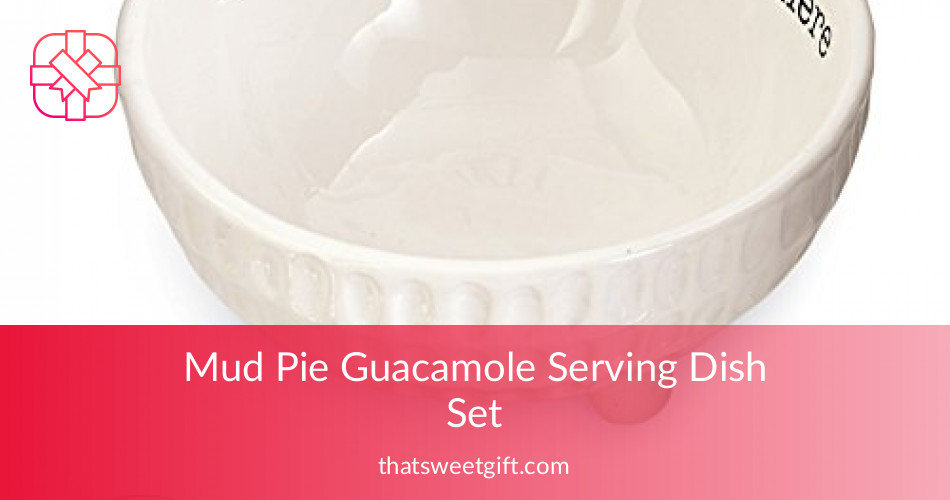 Mud Pie Guacamole Serving Dish Set ThatSweetGift