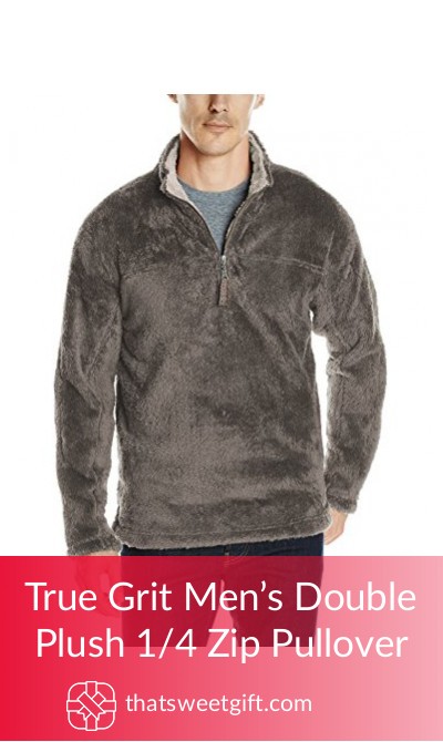true grit double plush pullover