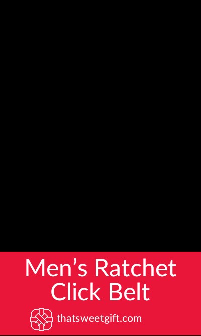 mens click belt